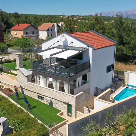 Apartment Vala, 4*, Sea View & Private Heated Pool Pridraga Exterior photo